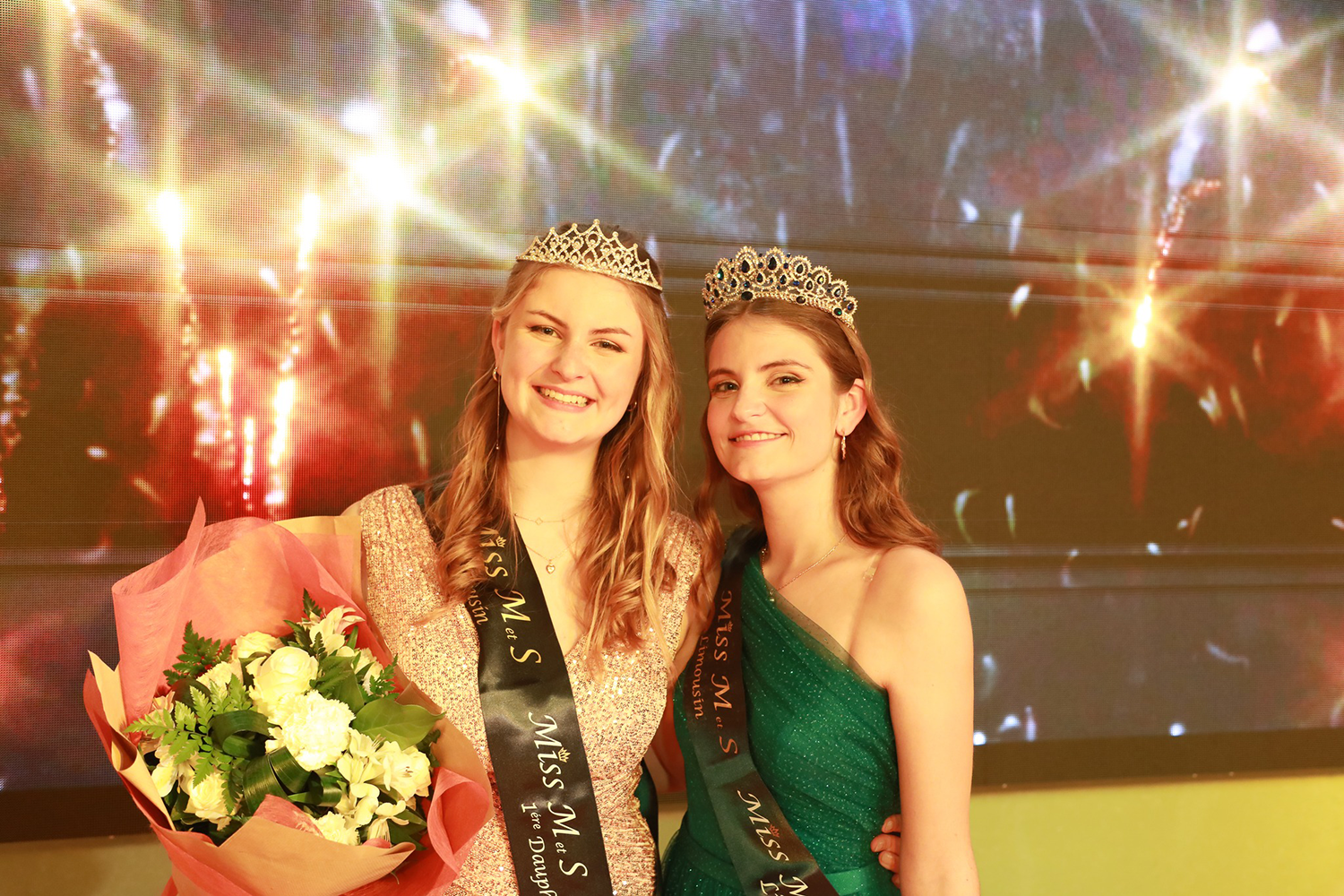 Miss M et S Limousin 2023 avec sa 1ere Dauphine